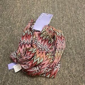 NWT scarf multi colored